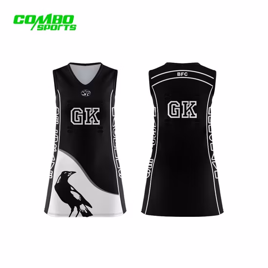 Wholesale Customized Your Design Sublimation Netball Sports Wear For Sale