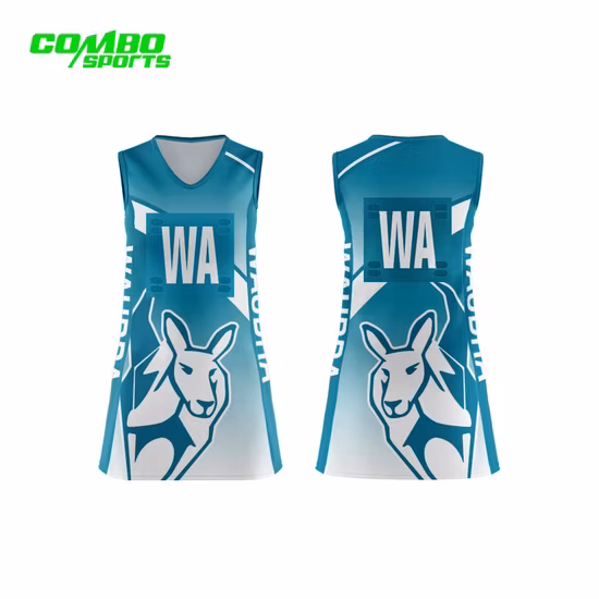 No MOQ Factory Direct Sale Sublimation Netball Team Wear for Women