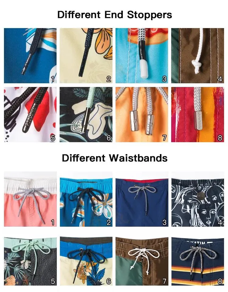 Wholesale Quick Dry Sublimation Board Shorts Men Water-Proof Custom Swim Shorts Swimwear Beachwear