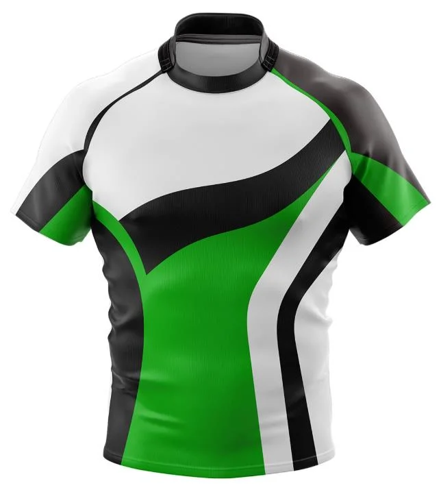 Latest Design Men Rugby Jersey Custom Sublimation Sports Wear