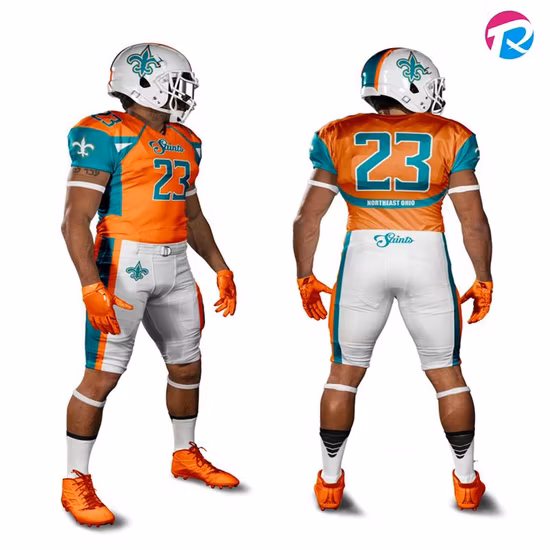 Dry Fit Sport Fitness Customized Design Logo Sublimation Printing Jerseys American Football Wear