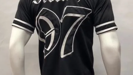 Healong China Factory Clothing Gear Blank Sublimation Teens Baseball Wears