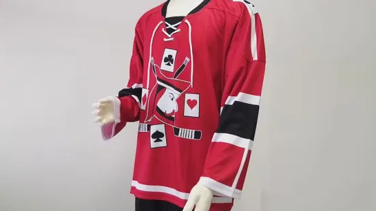 Top Quality Custom Sublimated Ice Hockey Wear 100% Polyester