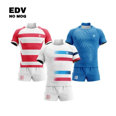 Good Quality Rugby Team Unifroms Wholesale Professional Customized Rugby Wear