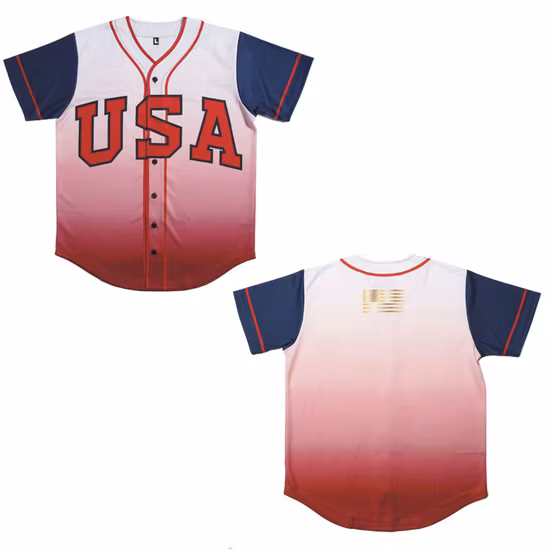 Customized Mens Full Sublimation Baseball Wear for Teams